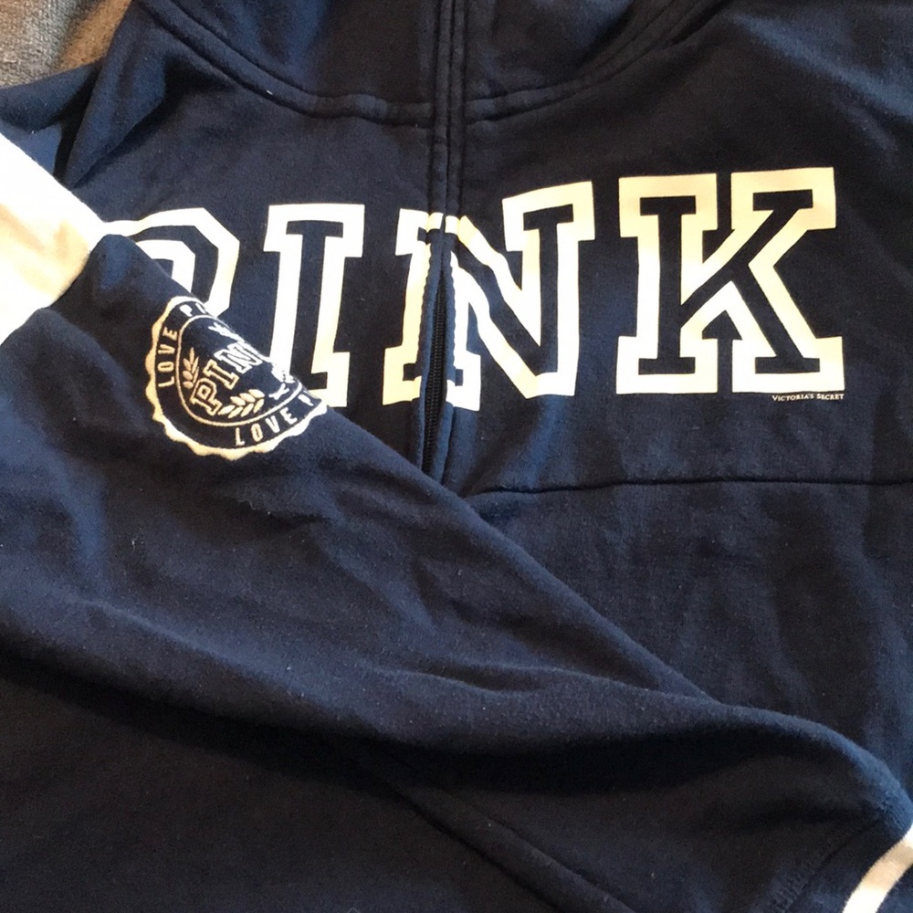 PINK gym collection half zip